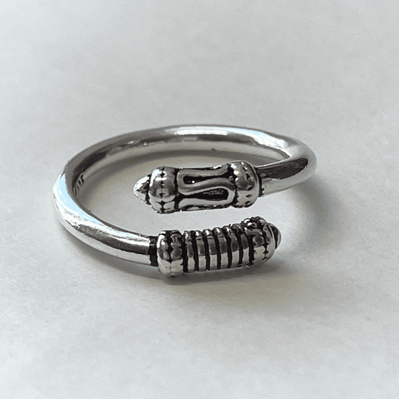 Tara Tribal Inspired Sterling Silver Ring