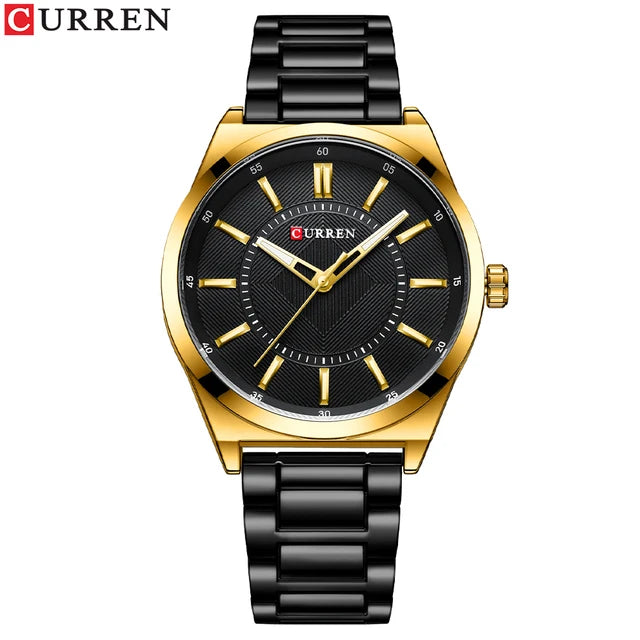 Quartz Watch for Men Fashion Waterproof Luminous Clock Relogio Masculino