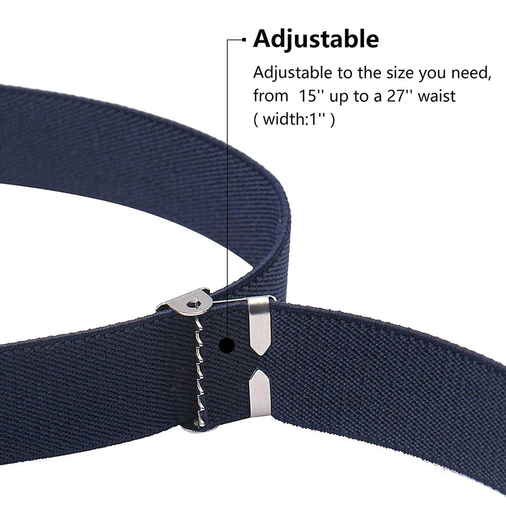 Toddler Belts for Boys Girls,Adjustable Stretch Elastic Belt With Buckle