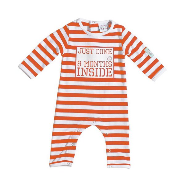 New Born Baby Grow- Baby Shower Gift - Coming Home Outfit  by Lazy Baby®