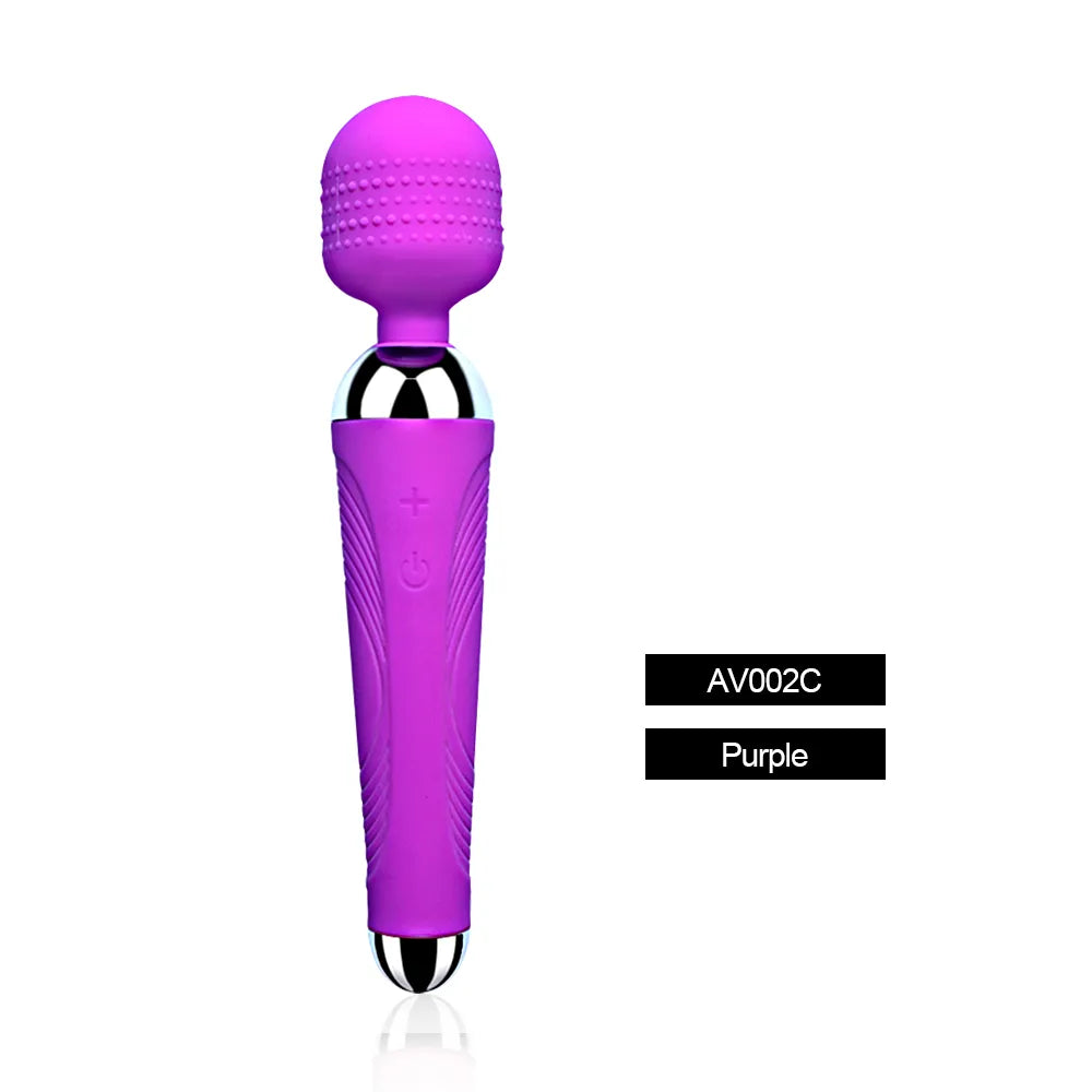 Wireless Dildos AV Vibrator Magic Wand for Women Clitoris Stimulator