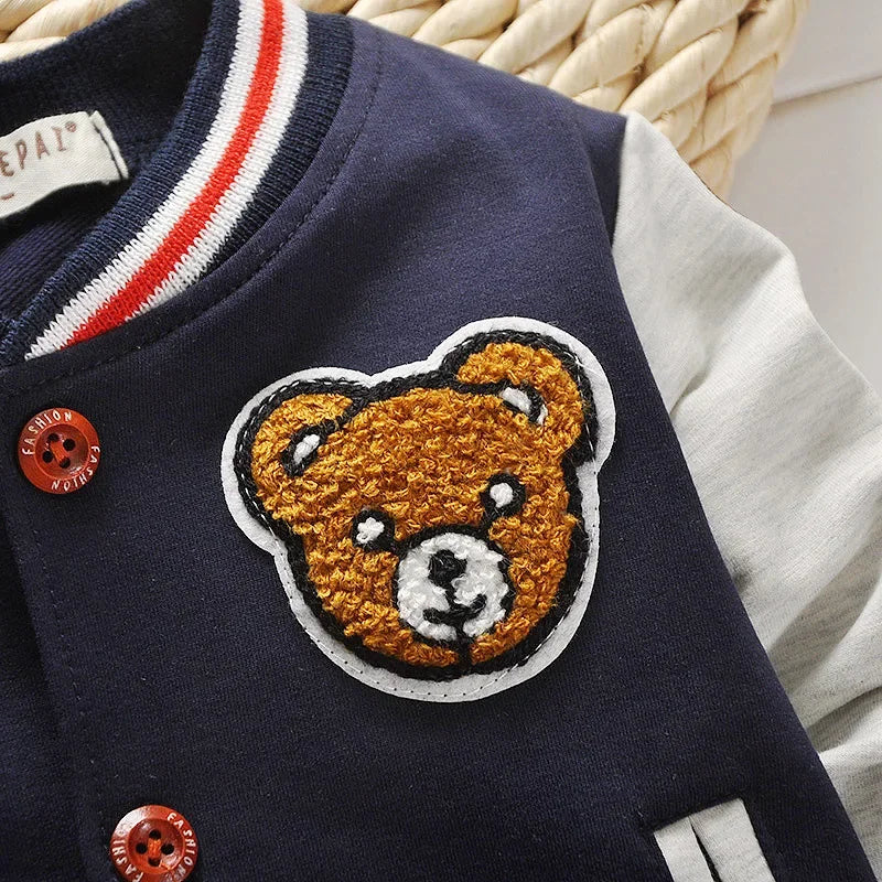 NEW Children Girls Clothes Kids Baseball Infant Sweatershirt Outwear Boys Coat