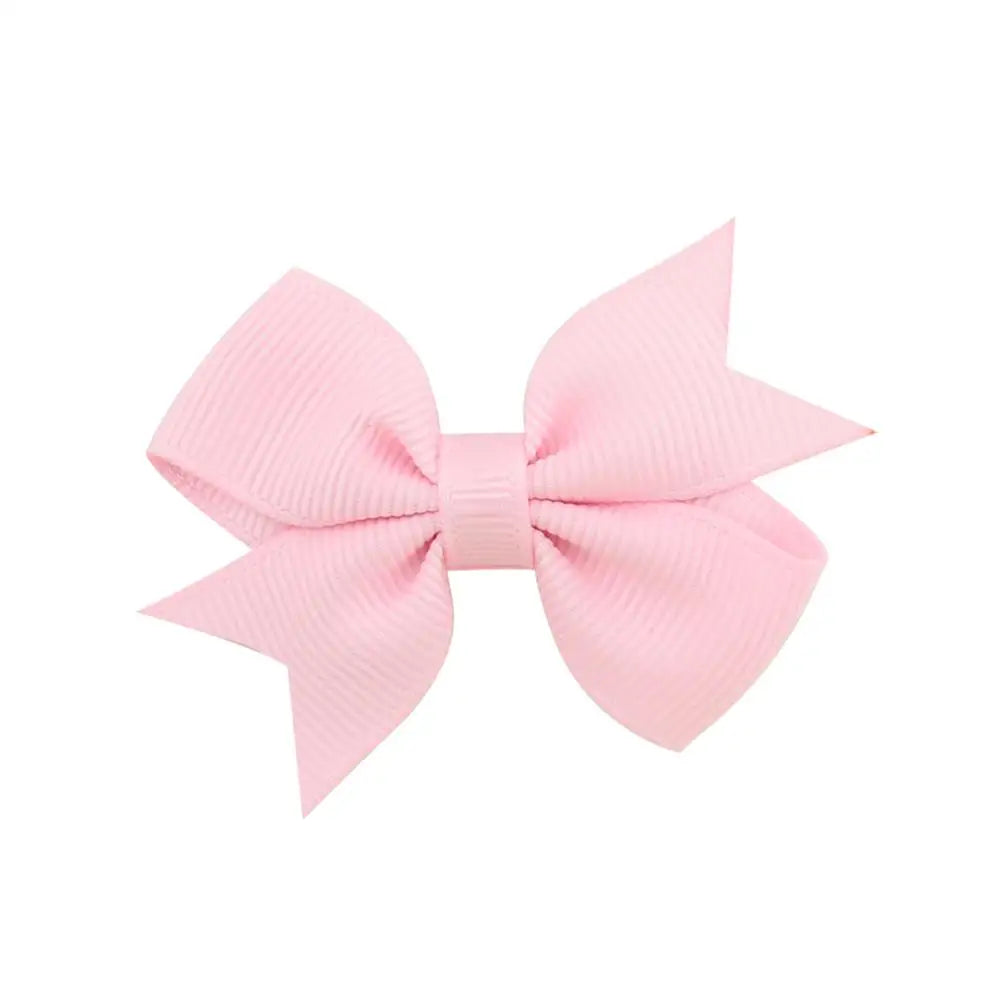 1 Pcs Tiny 2" Pinwheel Hair Bows Alligator Clips Hair Pin