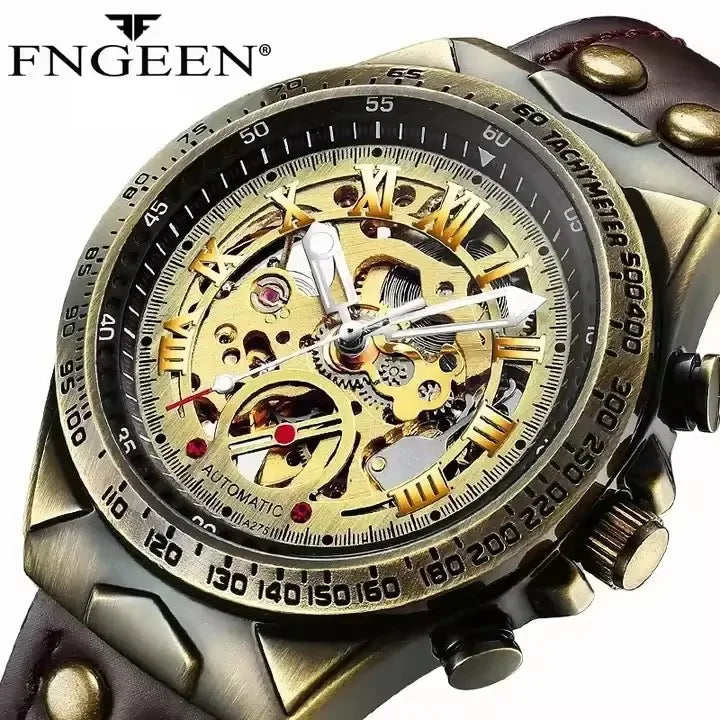 Waterproof Automatic Mechanical Business Men's Watch Autumn Watches for Men