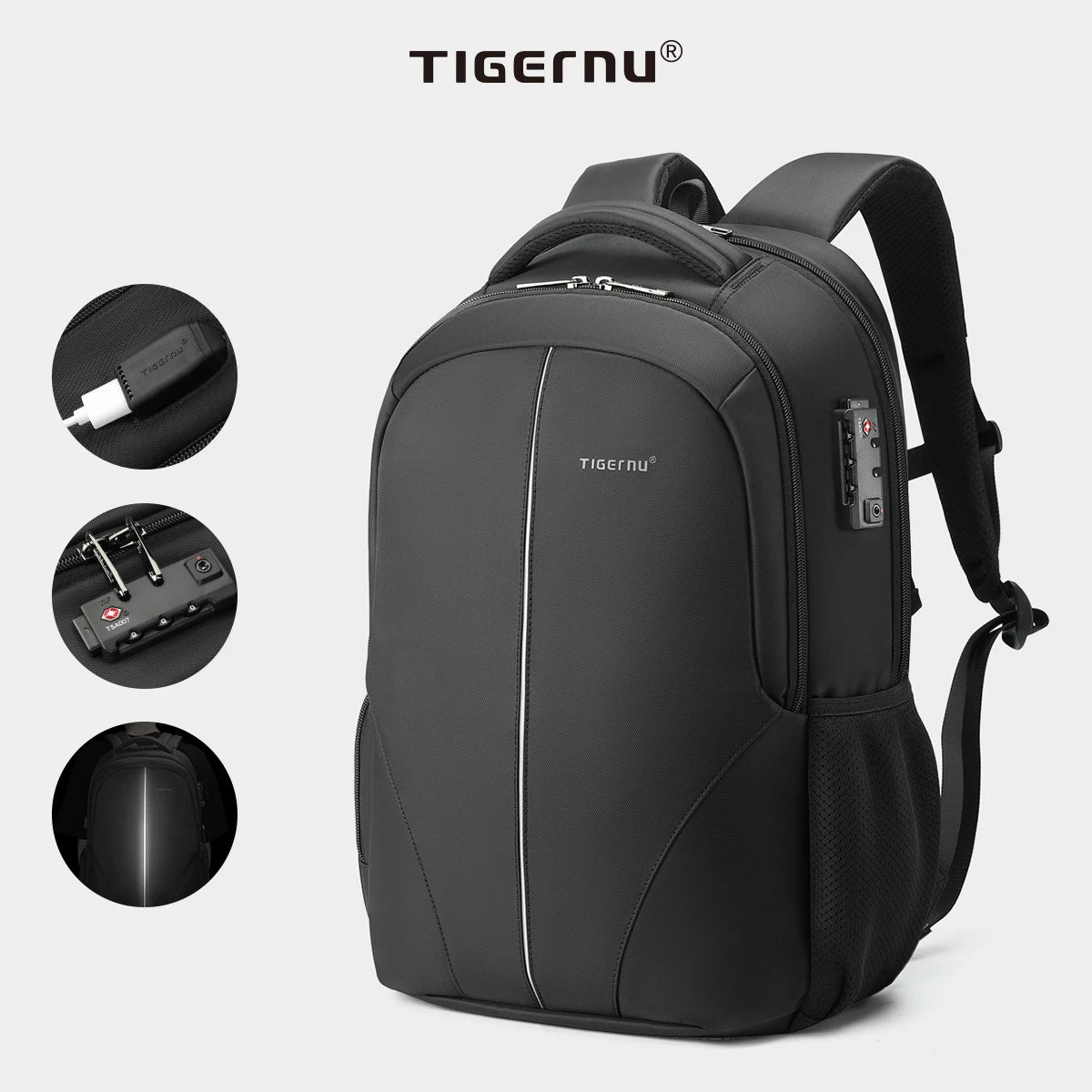 Travel Backpack 14-15.6-17'' Laptop Backpack for Men TSA Anti Theft Backpack