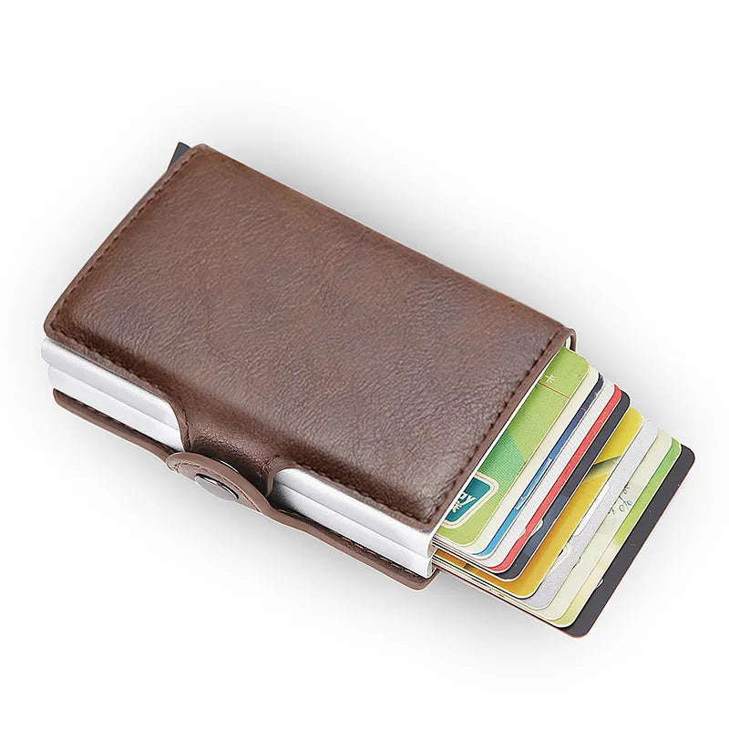 Wallet Men Money Bag Mini Purse leather Wallet Thin