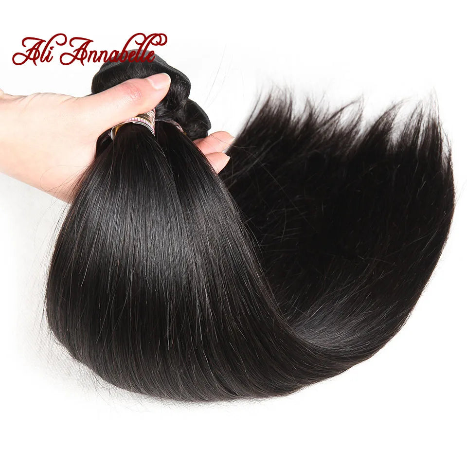 Straight Hair Bundles Human Hair Bundles 30 28 26 Inch 1 3 4 Bundles