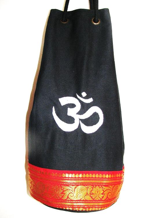 OMSutra Kids OM Yoga Mat Bag With Saree Lace