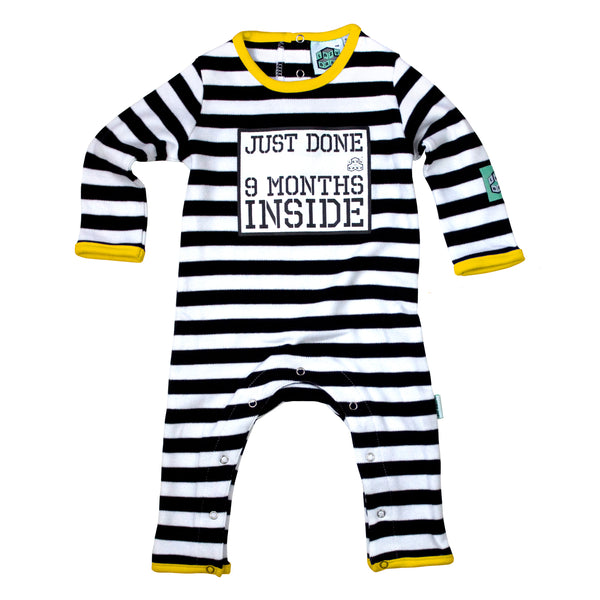 New Born Baby Grow- Baby Shower Gift - Coming Home Outfit  by Lazy Baby®