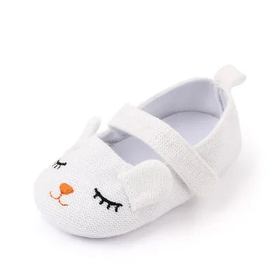 Toddler Newborn Baby Boys Girls Animal Crib Shoes Infant Cartoon Soft Sole Shoes