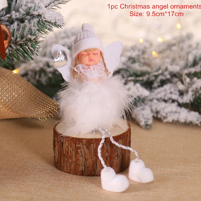 Santa Claus Gift Xmas Snowman Christmas Decorations for Home