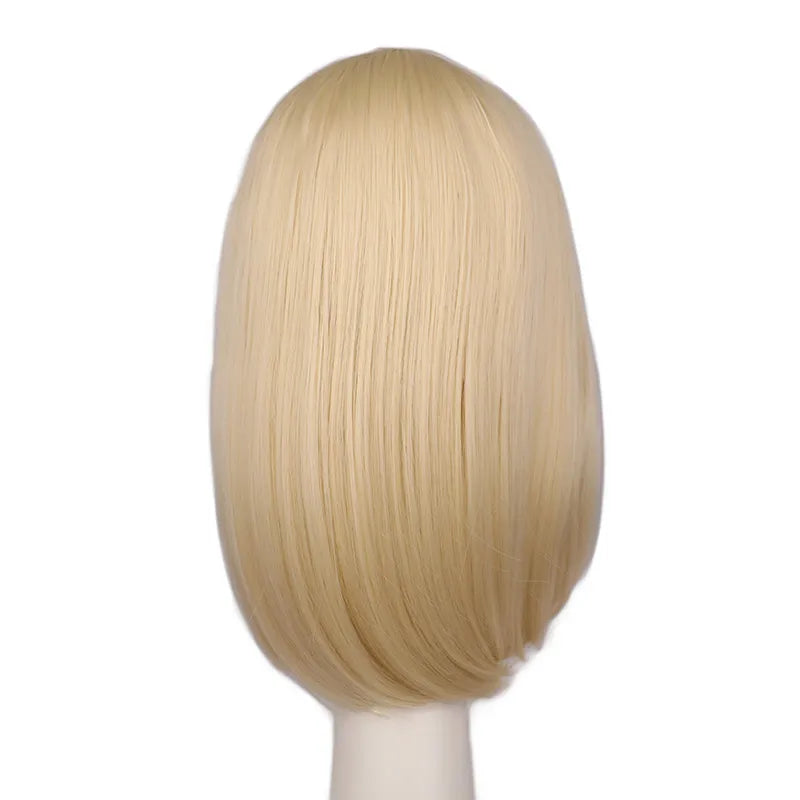 Women Girls Bob Straight 40 Cm Synthetic Hair Wigs