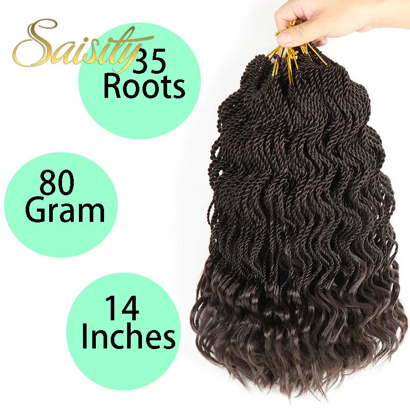 Twist Hair Crochet Braids Synthetic Crochet Braid Hair Curly