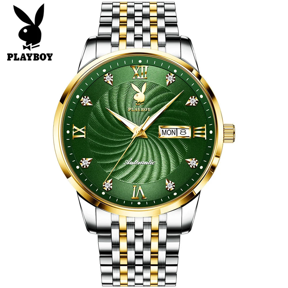 Stainless Steel  Watches Business Automatic Men Luxury`Mechanical Watches