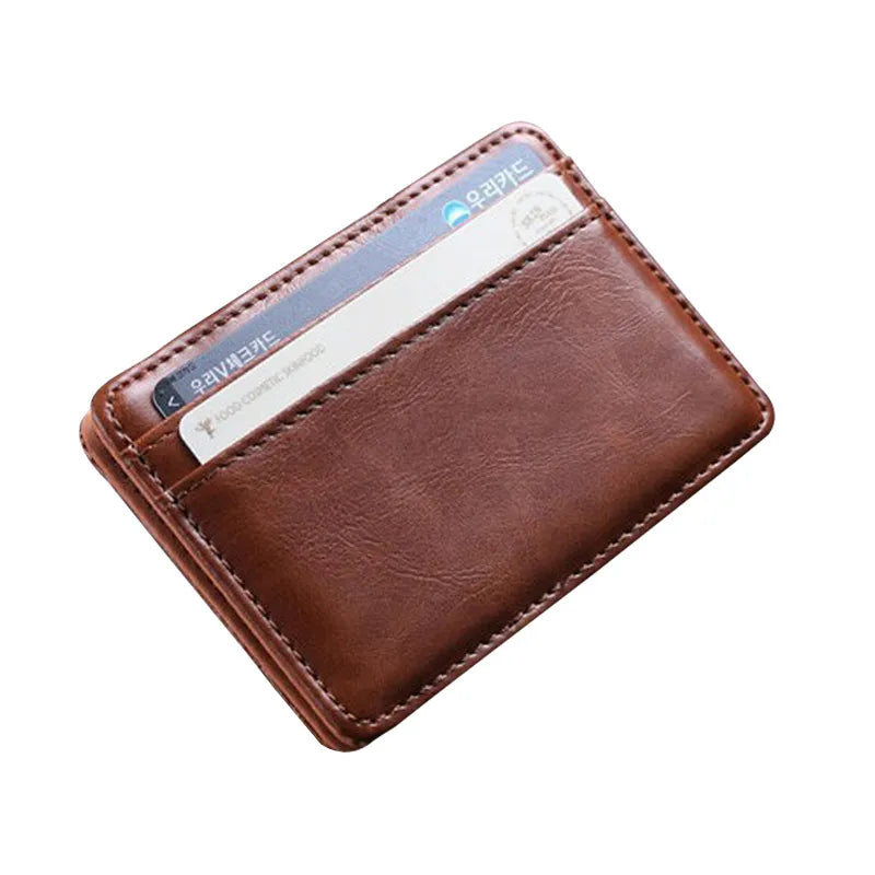 Wallets Fashion Small Men Money Clips Card Purse Thin Cash Holder