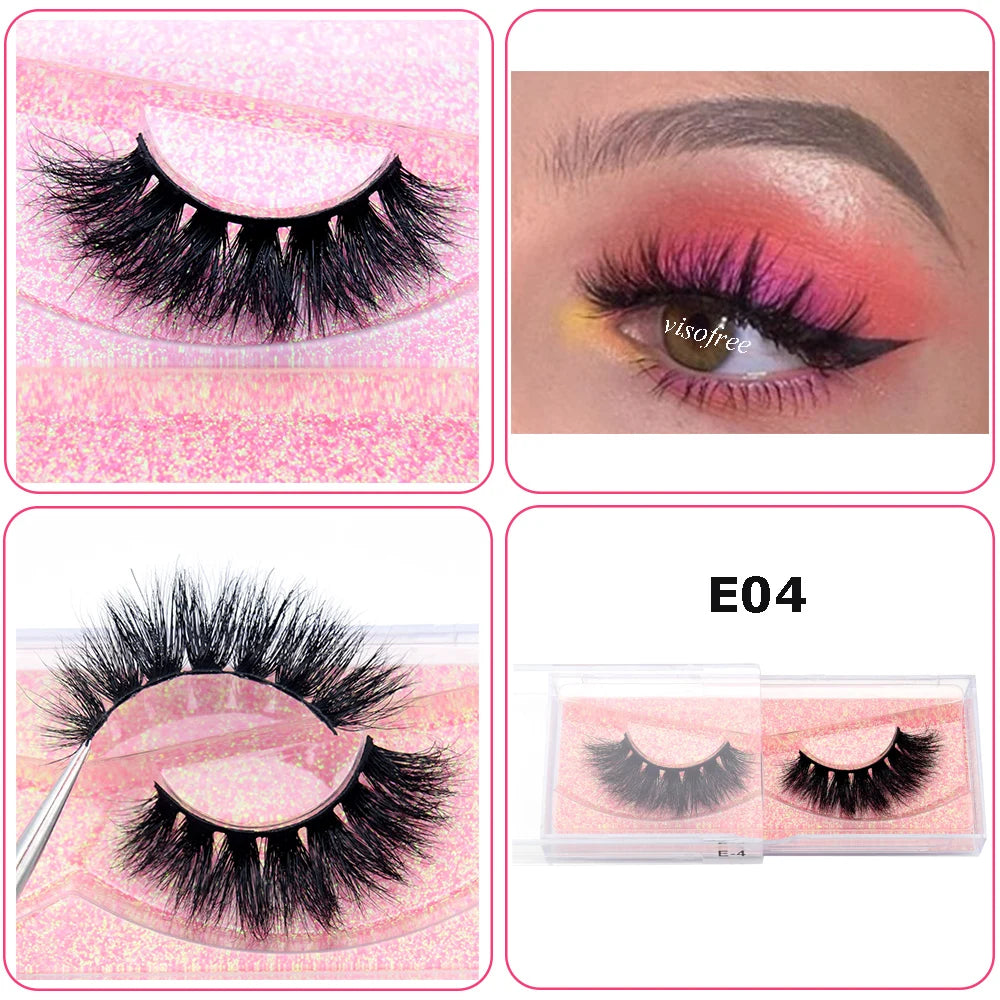 Mink Eyelashes Hand Made Crisscross False Eyelashes