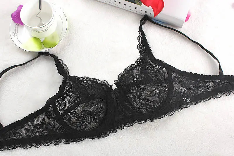 Women Sexy Push Up Bra Underwire Full Lace Brassiere Underwear Bras