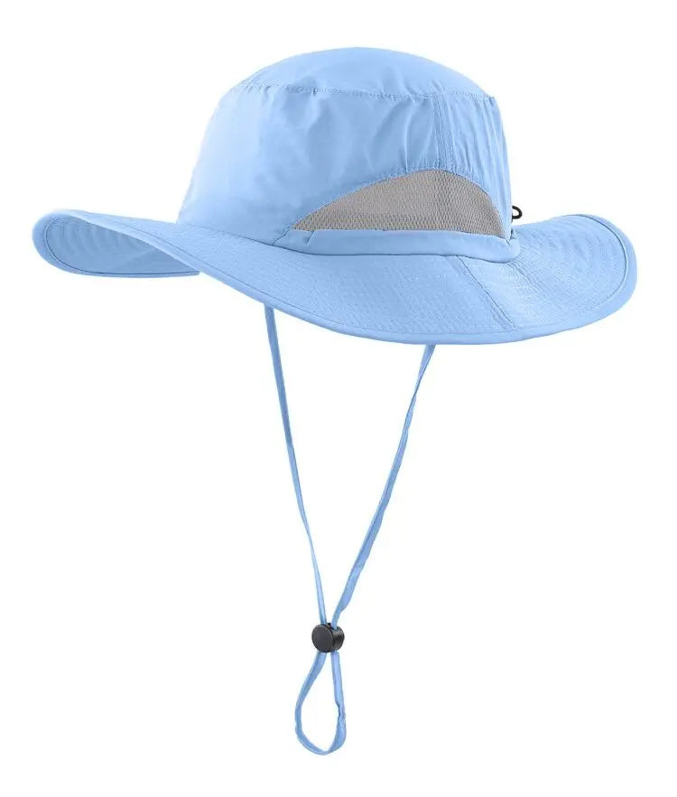 Sports Lightweight  Adjustable Breathable Mesh Bucket Hat UV Protection Hat