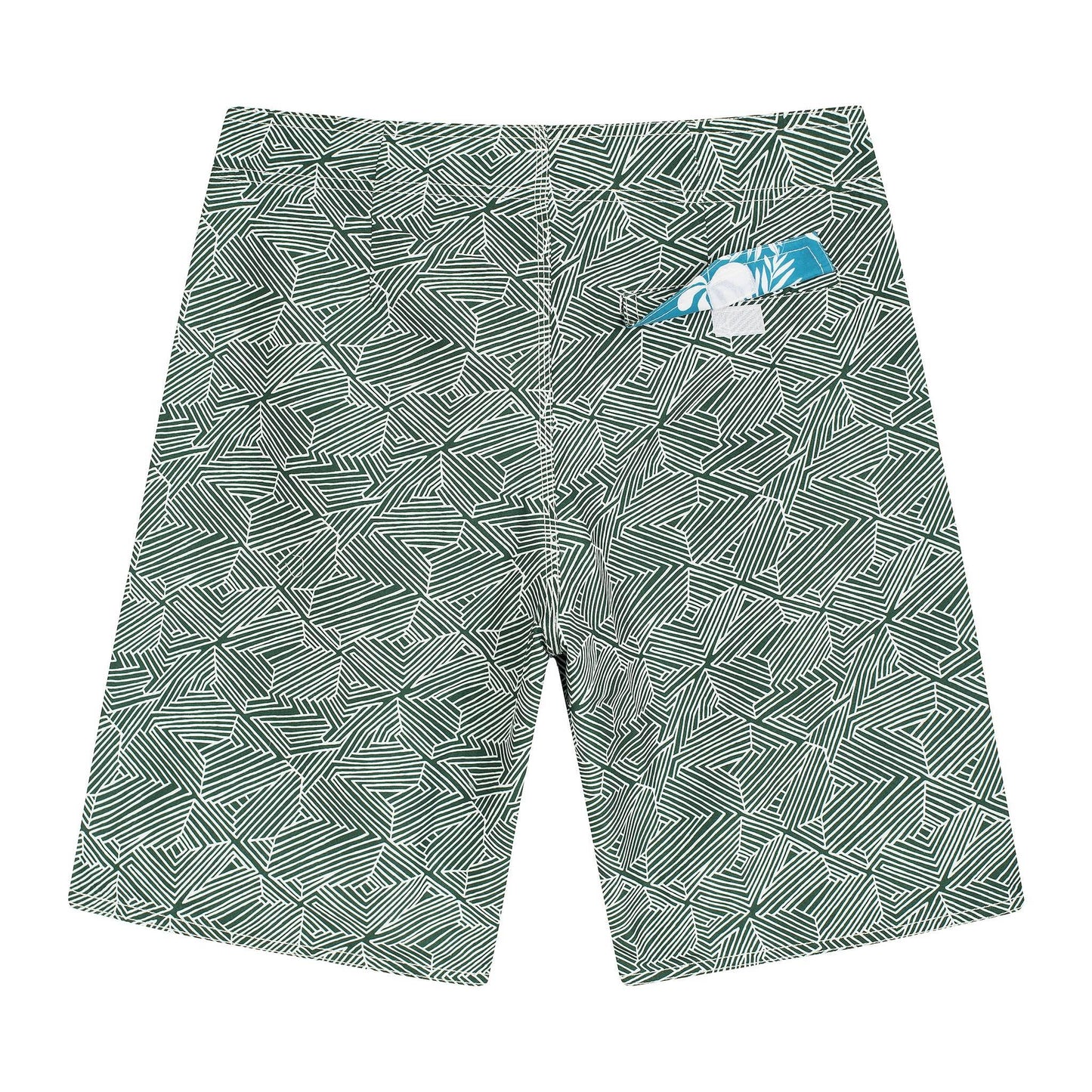 MYRTOS Boardshorts | Green, White