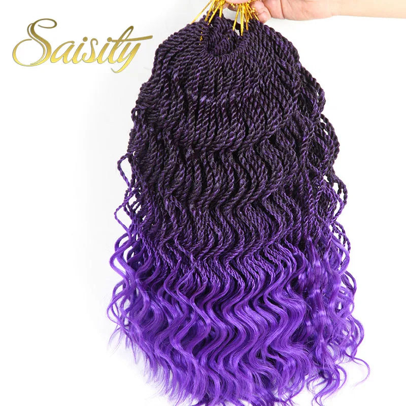 Twist Hair Crochet Braids Synthetic Crochet Braid Hair Curly