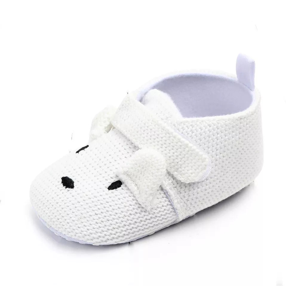 Toddler Newborn Baby Boys Girls Animal Crib Shoes Infant Cartoon Soft Sole Shoes