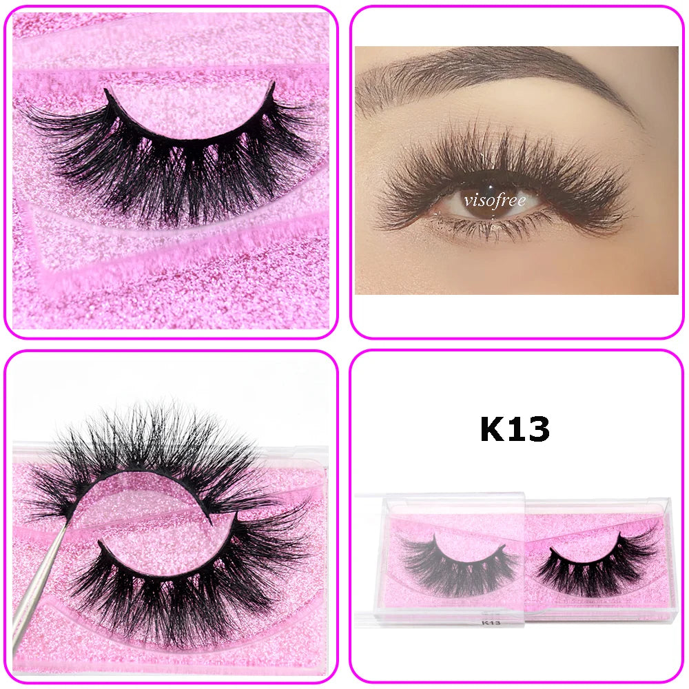 Mink Eyelashes Hand Made Crisscross False Eyelashes