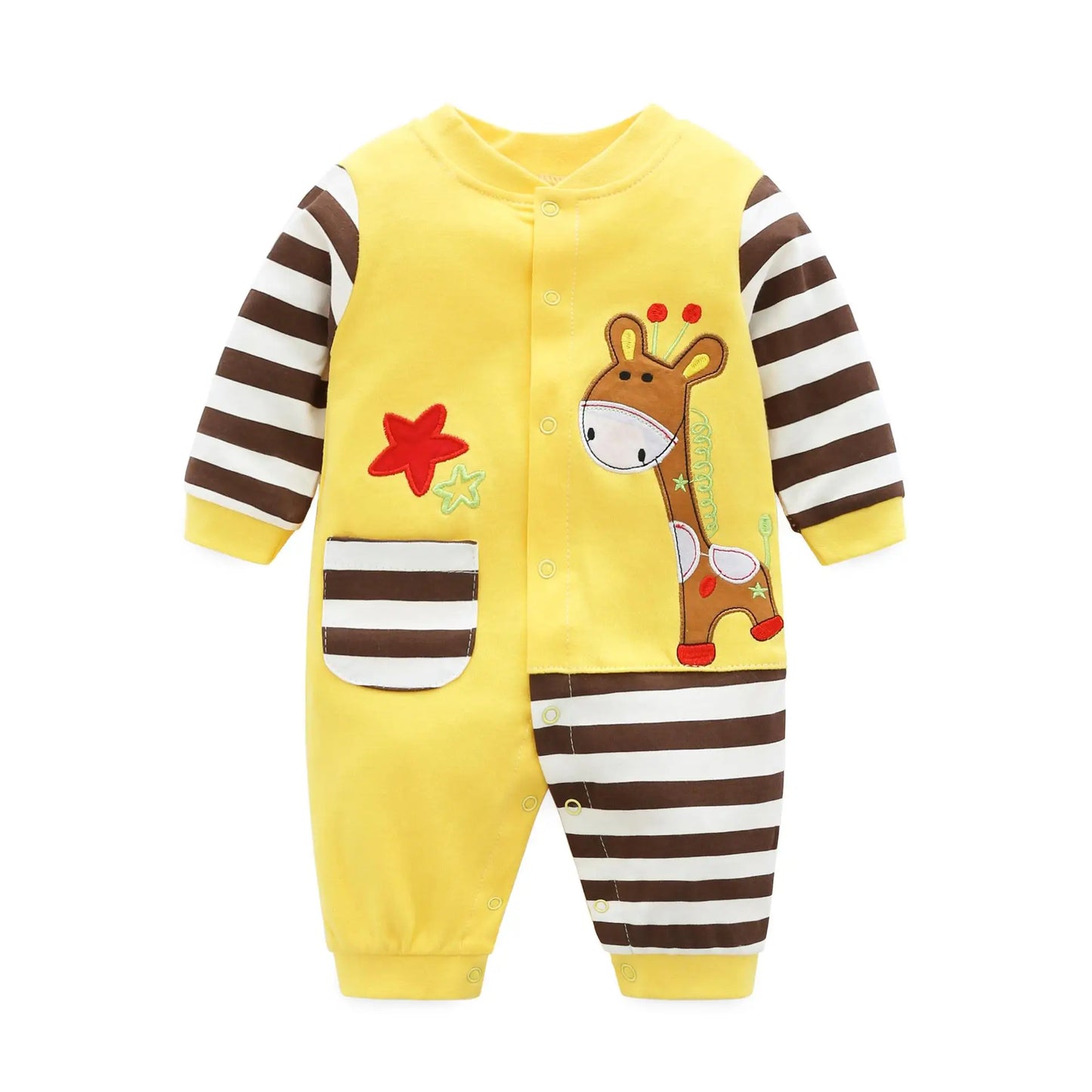 Newborn Unisex Jumpsuits Gentleman Autumn Long Sleeves Rompers