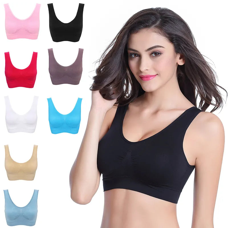 Plus Size Bras for Women Seamless Bra With Pads