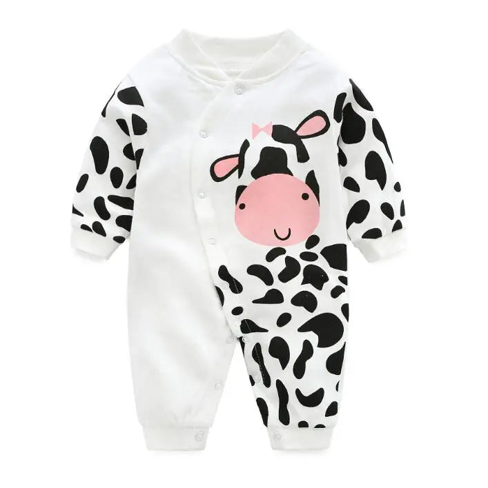 Newborn Unisex Jumpsuits Gentleman Autumn Long Sleeves Rompers