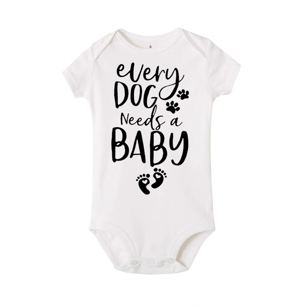 0-24m Infant Newborn Baby Girls Boys Short Sleeve Print Romper Jumpsuit