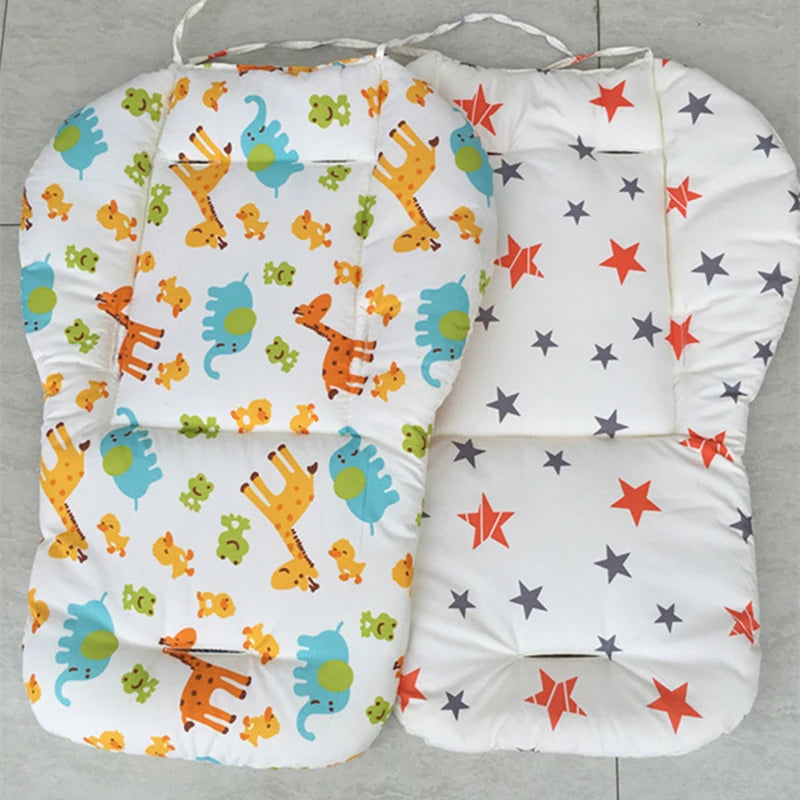 Universal Baby Stroller Seat Cover Cotton Mat Kids Pushchair