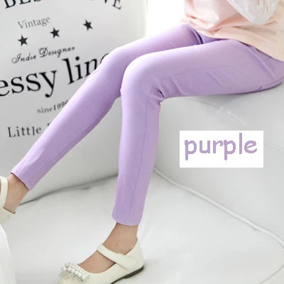 New Casual Pants Girls Long Trousers Spring Autumn Children 'S Pencil Pants