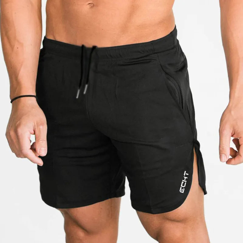 Summer Casual Shorts Cotton Men Gym Fitness Bodybuilding Pants