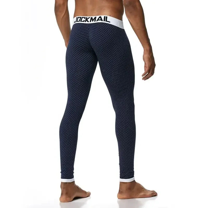 New Men Long Johns Cotton Thermal Underwear Pants