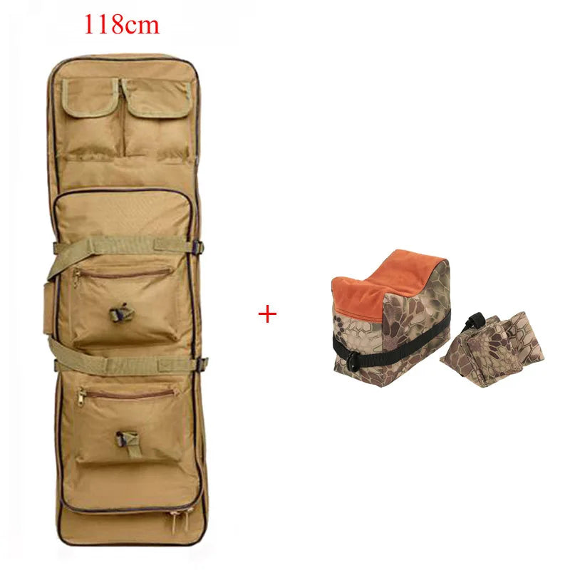 Tactical Gun Bag Airsoft Sniper Gun Carry Rifle Case Shooting Hunting Backpack