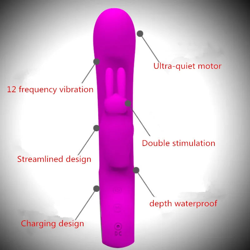 Speed G Spot Rabbit Vibrators, Sex Toys for Women Dildo Vibrators