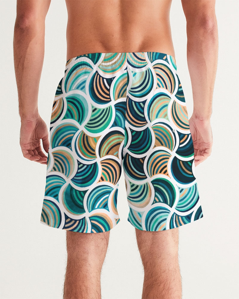 Mosaic 7" Classic Men Swim Trunk