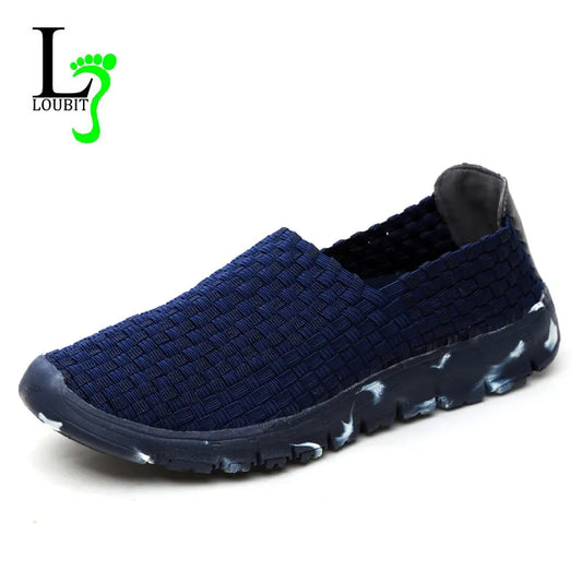 Summer Handmade Woven Shoes Breathable comfortable Women Flats