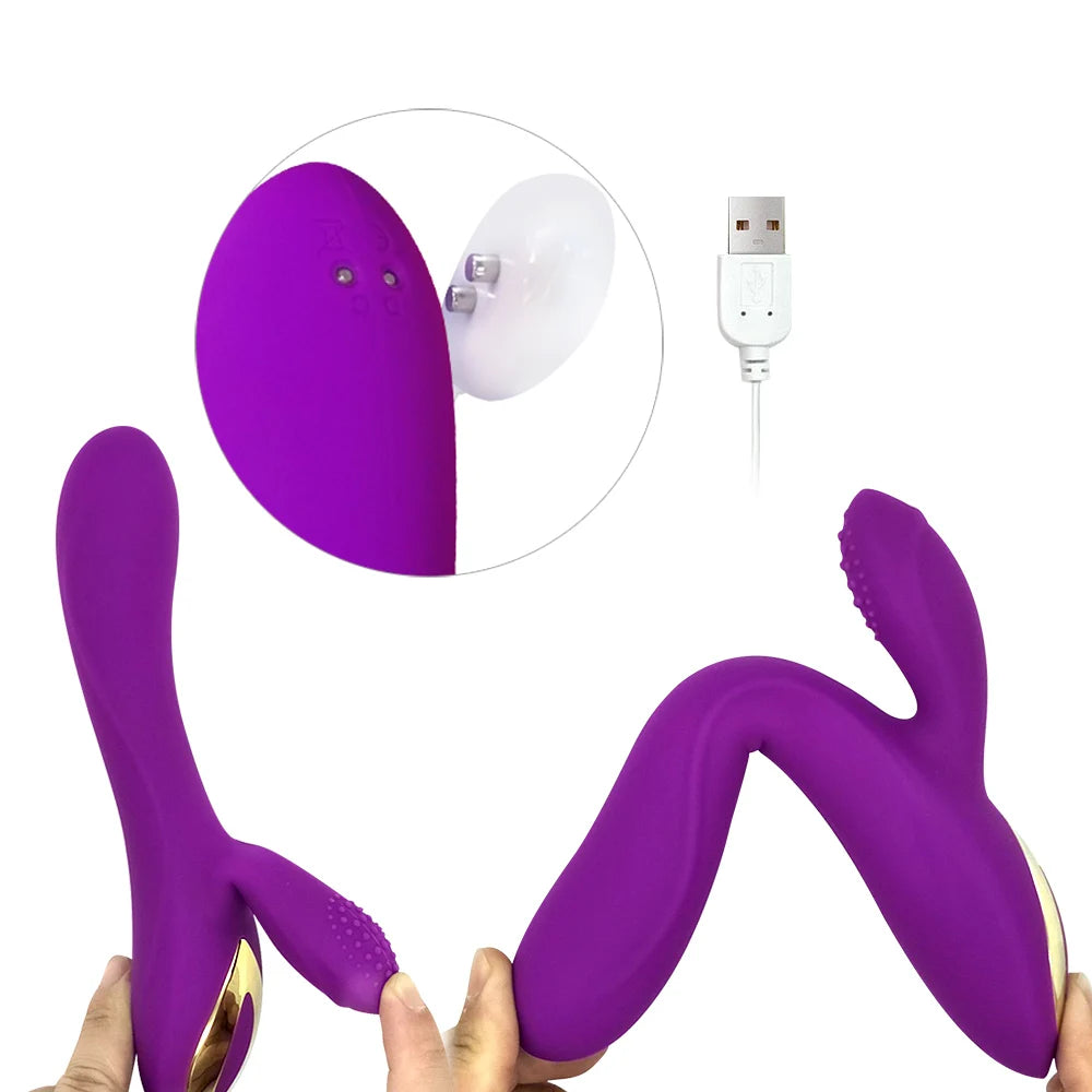 Rabbit Vibrator 10 Speed G Spot Dildo Vibrator