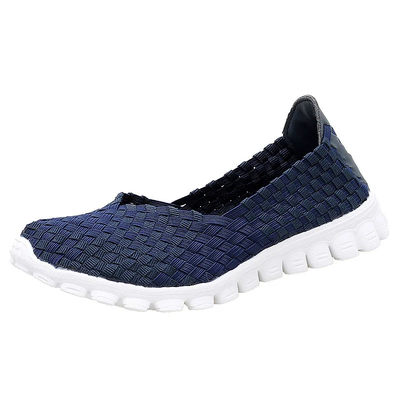 Women Shoes Summer Casual Flats Breathable Female Sneakers