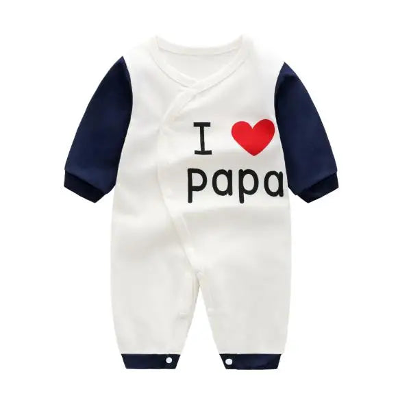 Newborn Unisex Jumpsuits Gentleman Autumn Long Sleeves Rompers