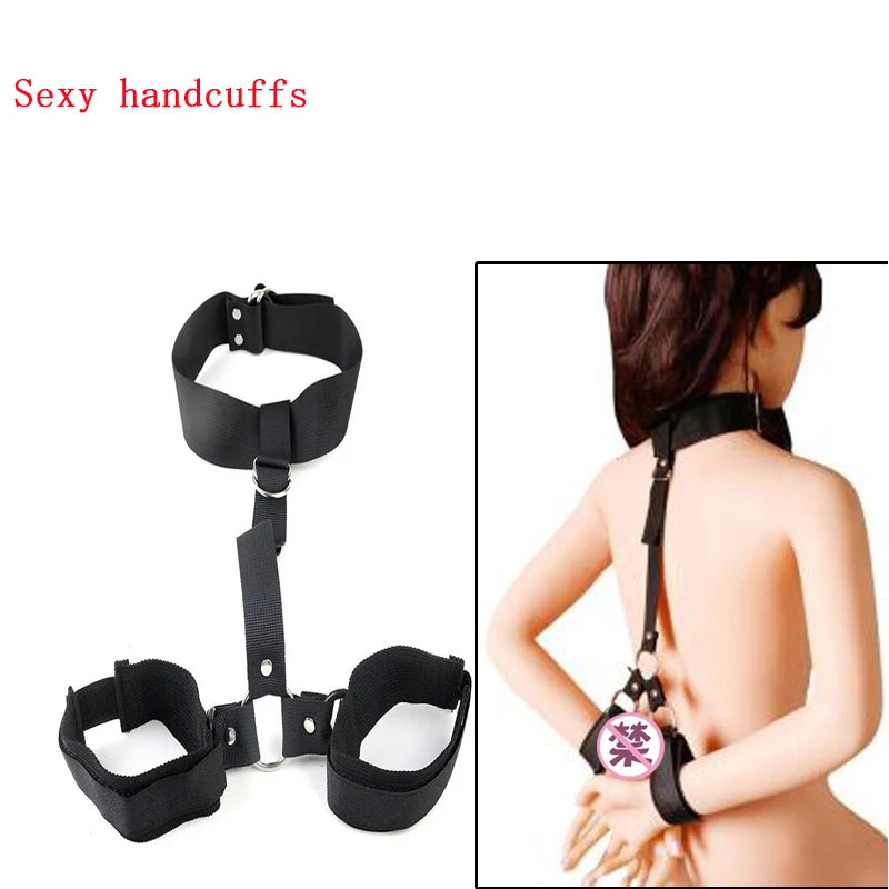 Restraint Bondage Fetish Slave Handcuffs & Ankle Cuffs Adult Games Sex Products