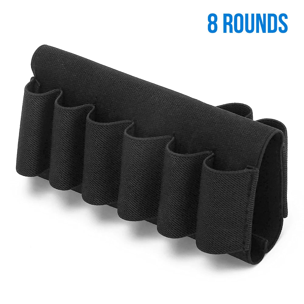 Tactical Ammo Pouch Cartridge Holder Rifle Bullet Holster Butt Stock Shell Pouch