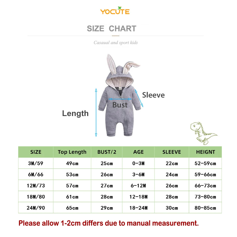 Tops Spring Autumn Clothes for Newborn Mother Baby Jumpsuit