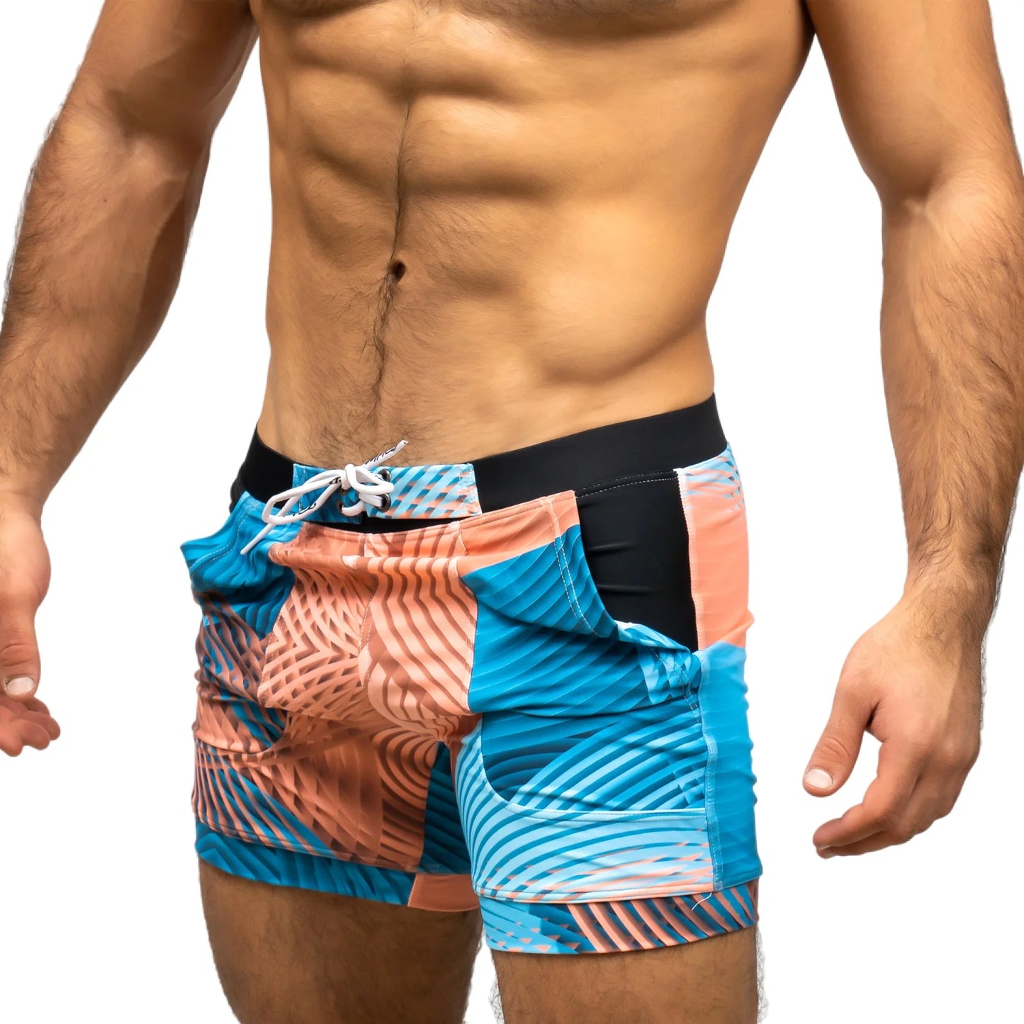 Taddlee Brand Men Swimwear Swimsuits Beach Board Shorts Boxer