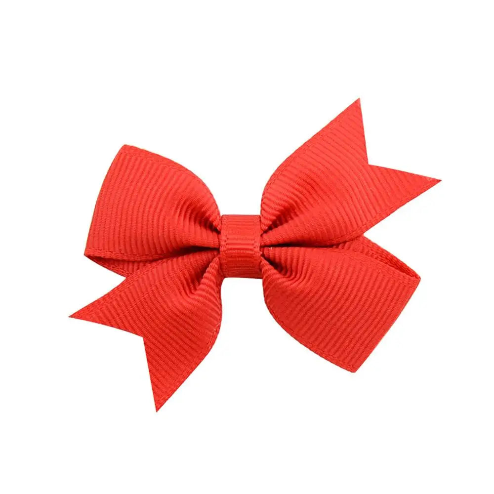 1 Pcs Tiny 2" Pinwheel Hair Bows Alligator Clips Hair Pin