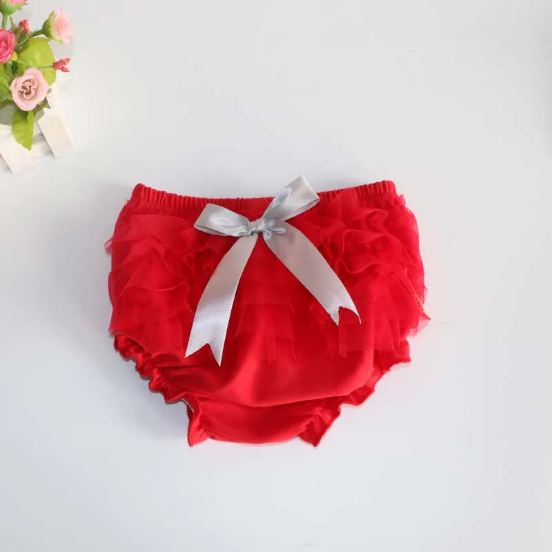 Summer Baby Bloomers Princess Bow Girls Short Pants