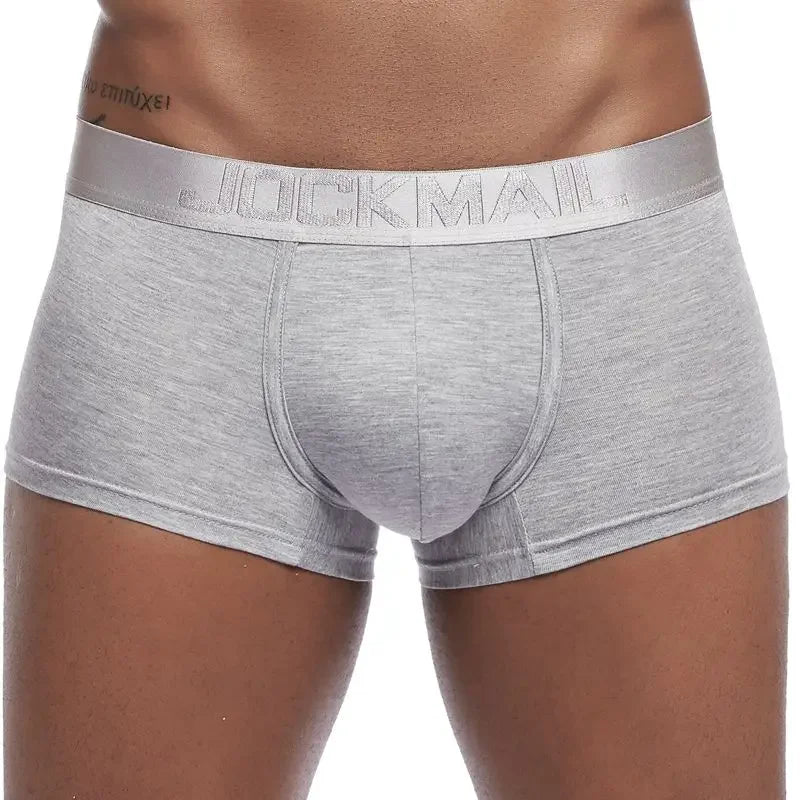 Mens Underwear Boxers Boxershorts Men Elastic Waist Male Panties