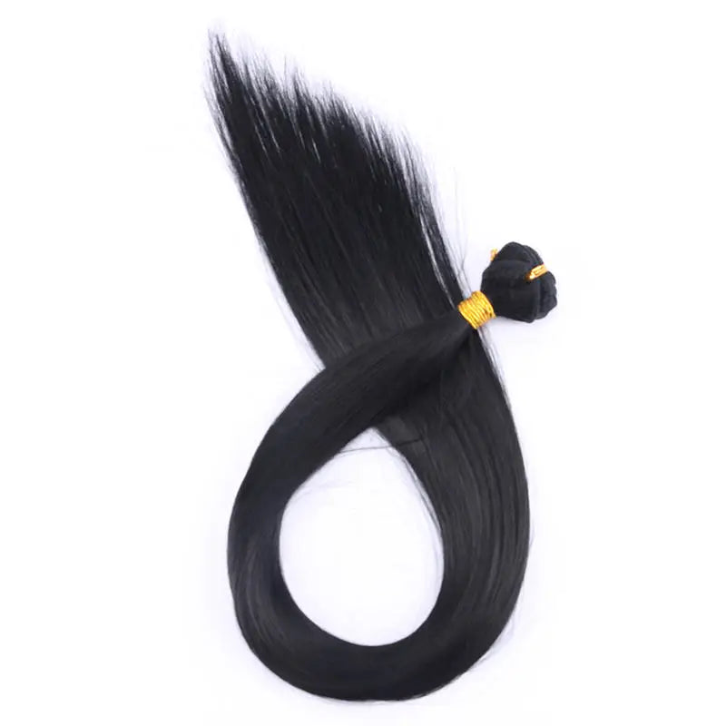 Synthetic Straight Hair Bundles Hair Extensions