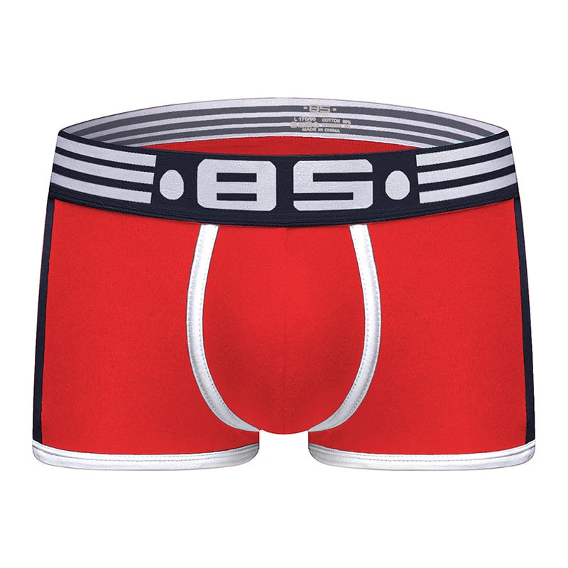 ORLVS Brand Hot Men Underwear Boxers Sexy Printed Cotton Men Boxer